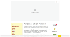 Desktop Screenshot of kofler-hof.com